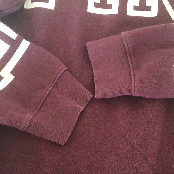 PINK VICTORIAS SECRET COLLEGIATE SWEATSHIRT PURPLE MEDIUM - Picture 14 of 14